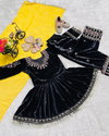 OC 233 Viscose Velvet Top With Bottom Dupatta Wholesalers In Delhi